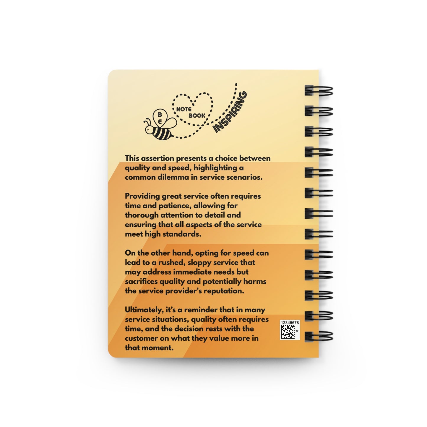 BARBER Personalized Inspirational Notebook