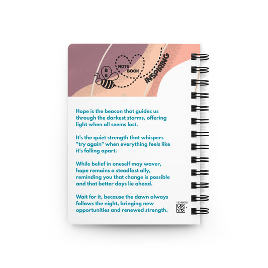 NEVER LOSE HOPE Personalized Inspirational Notebook