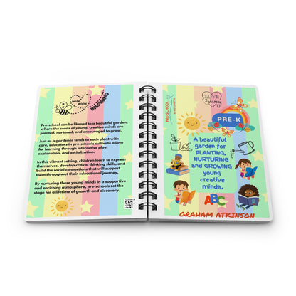 PRE-SCHOOL Personalized Inspirational Notebook