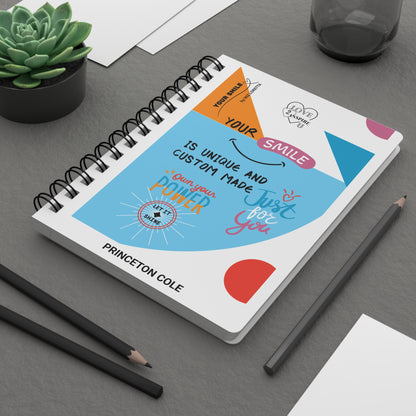 YOUR SMILE Personalized Inspirational Notebook