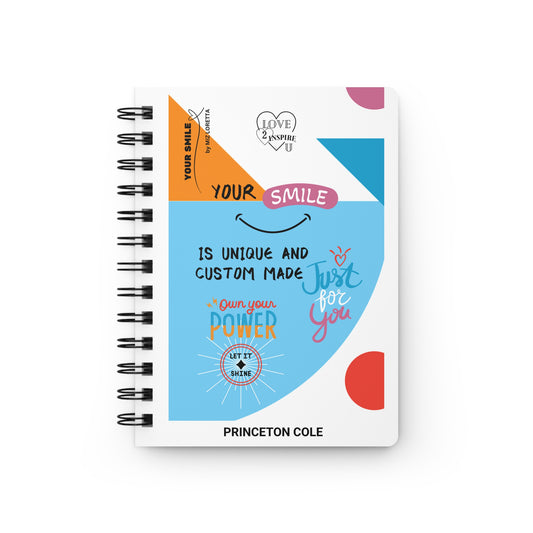 YOUR SMILE Personalized Inspirational Notebook