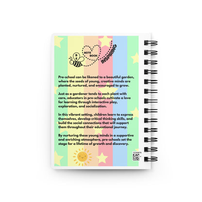 PRE-SCHOOL Personalized Inspirational Notebook