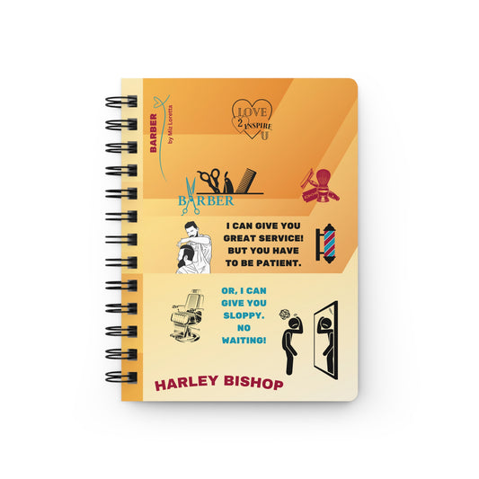 BARBER Personalized Inspirational Notebook