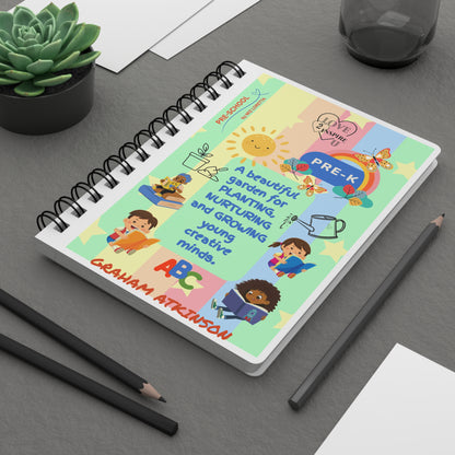 PRE-SCHOOL Personalized Inspirational Notebook